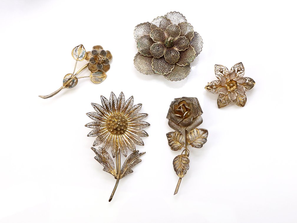 Sterling Silver Pins