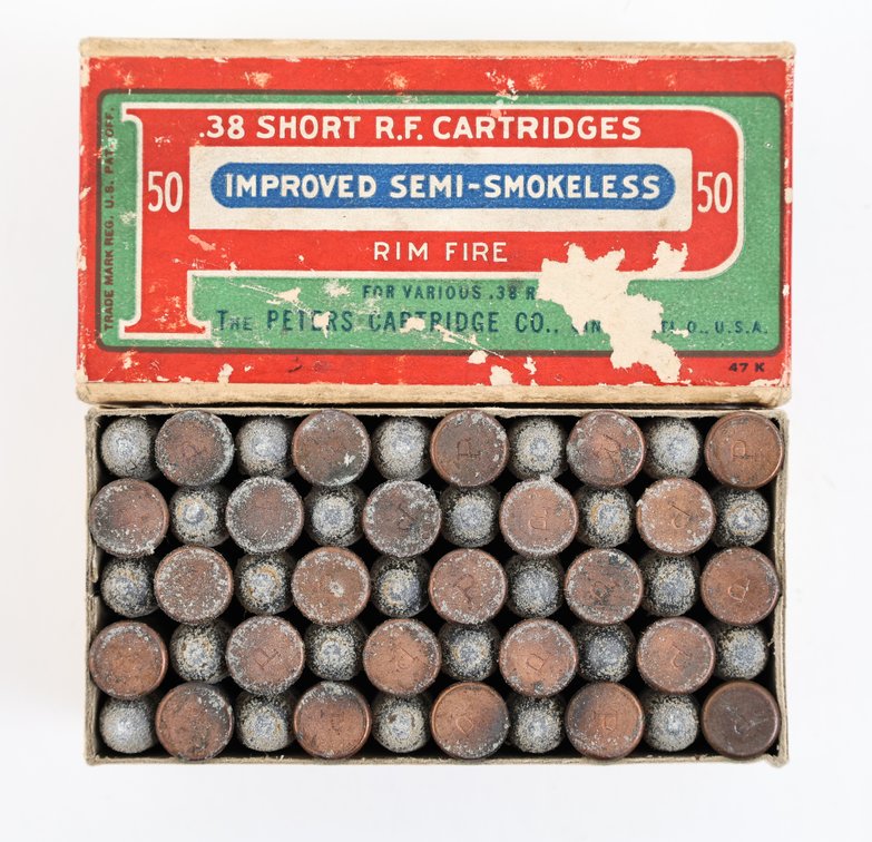 Hard To Find Original 38 Short Rimfire