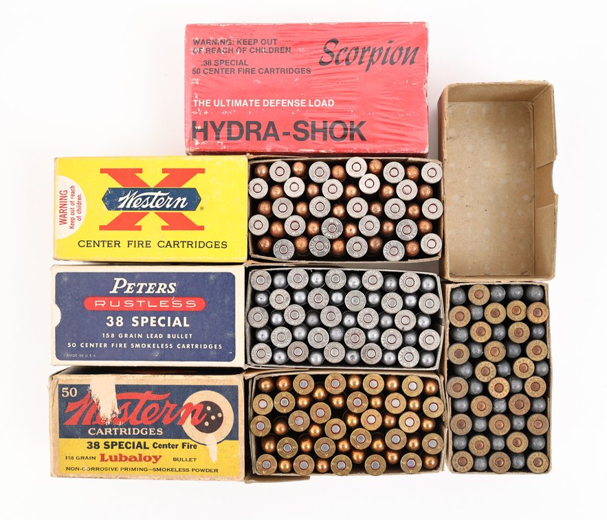 38 Special Ammo, Including Collectible Antique