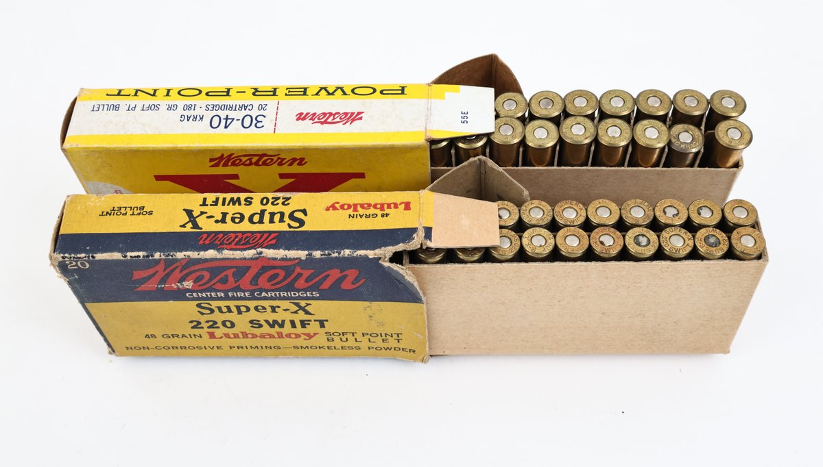 Hard To Find 220 Swift And 30-40 Krag Ammo