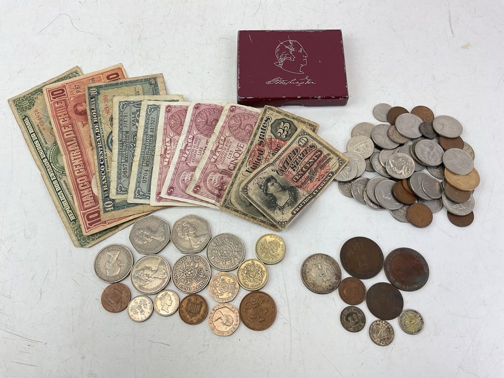 Assorted Coins & Currency