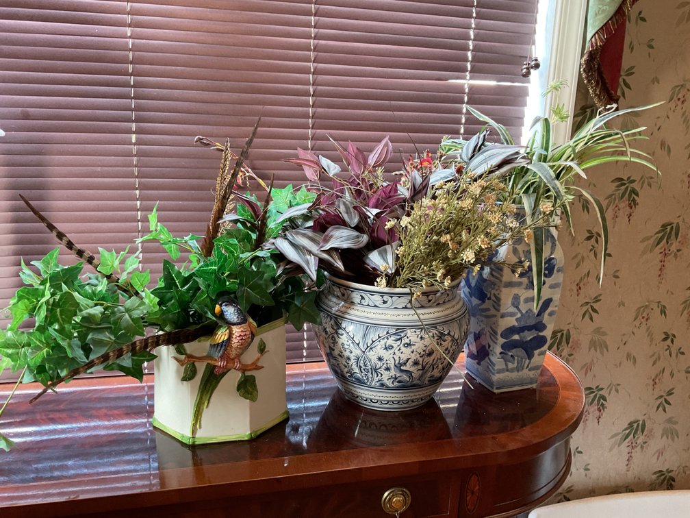 Assorted Faux Flower Arrangements