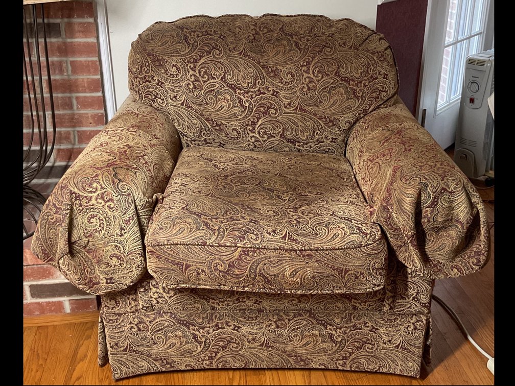 Hallagan Manufacturing Co. Paisley Armchair