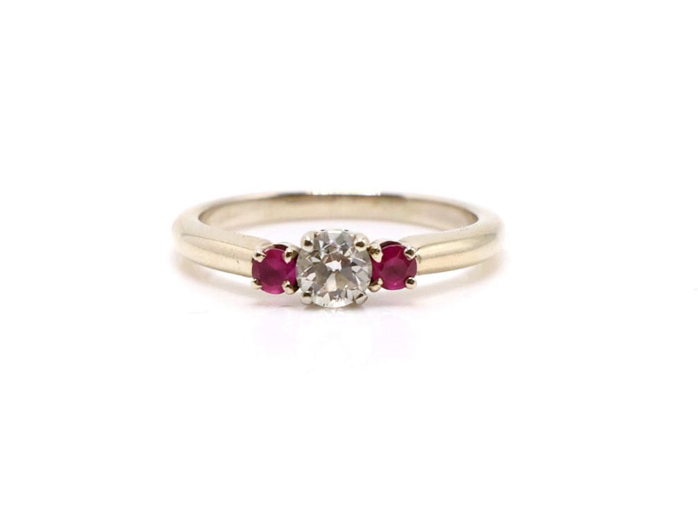 14k YG Diamond Ring