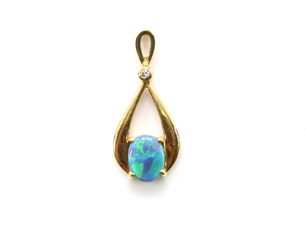 18k YG Pendant