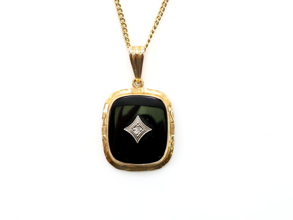 10k YG Necklace