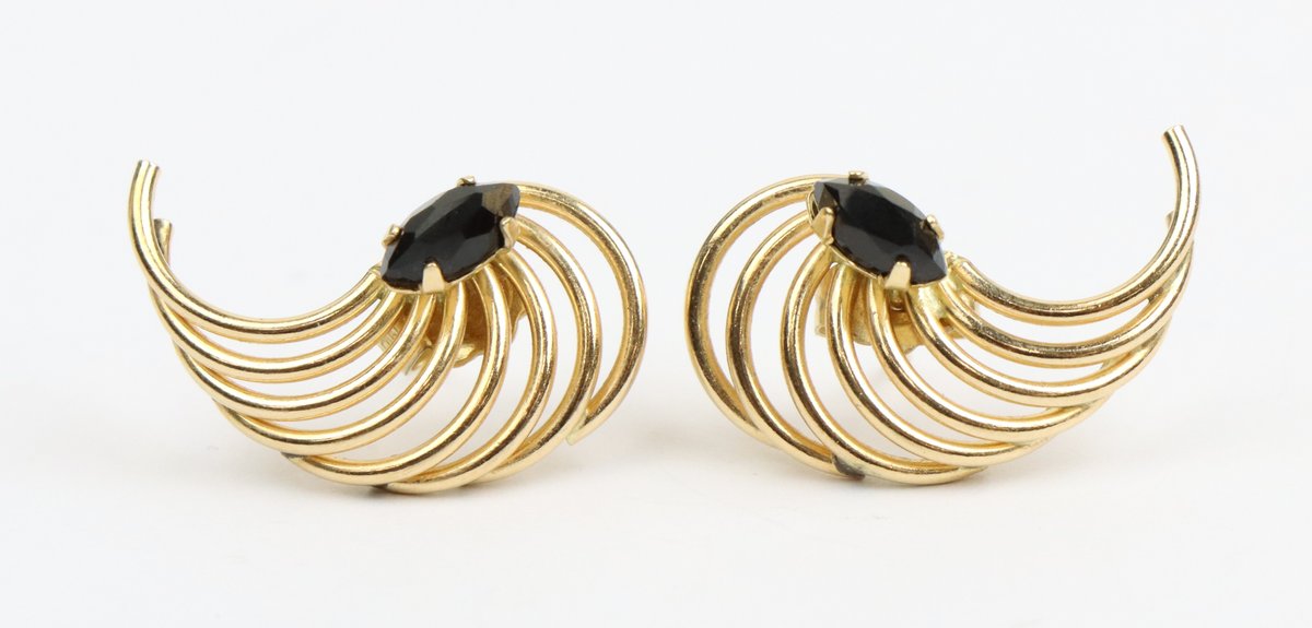 14k YG Earrings