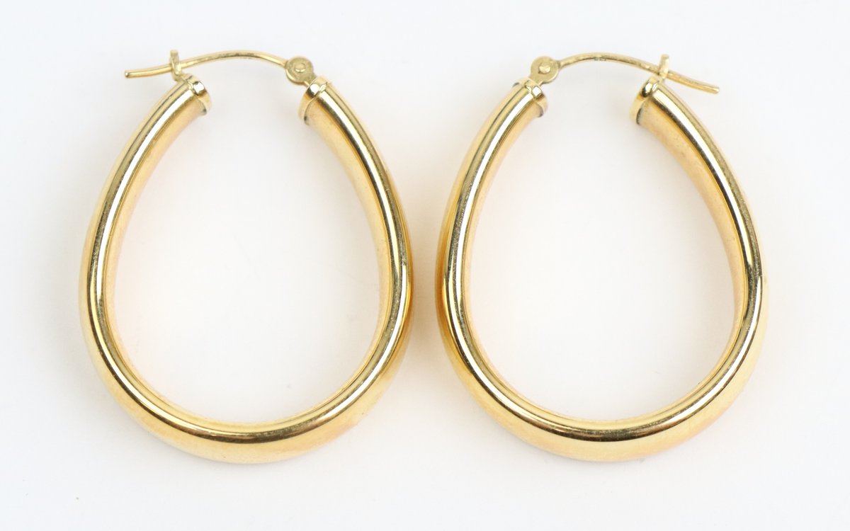 14k YG Earrings