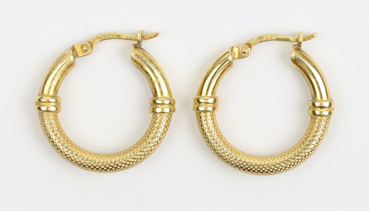 14k YG Earrings