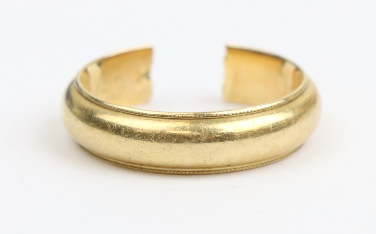 14k YG Scrap Ring