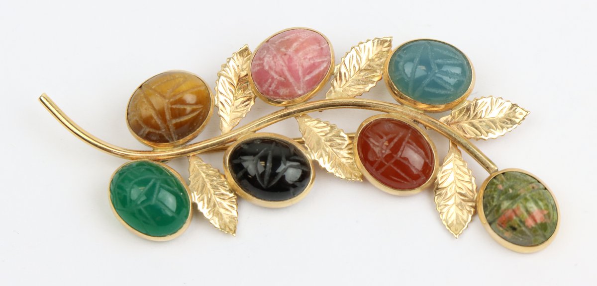 14k YG Pin