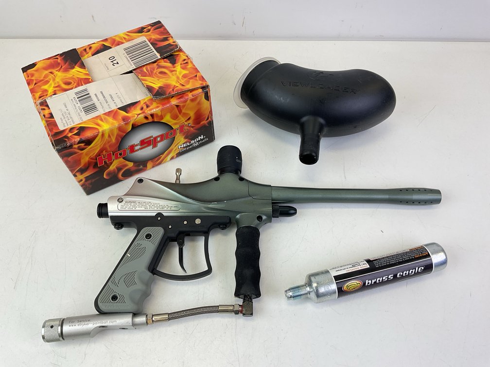 Paintball Pistol And Supplies