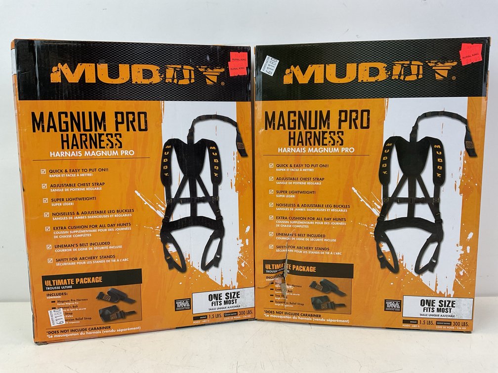 2 Treestand Harnesses