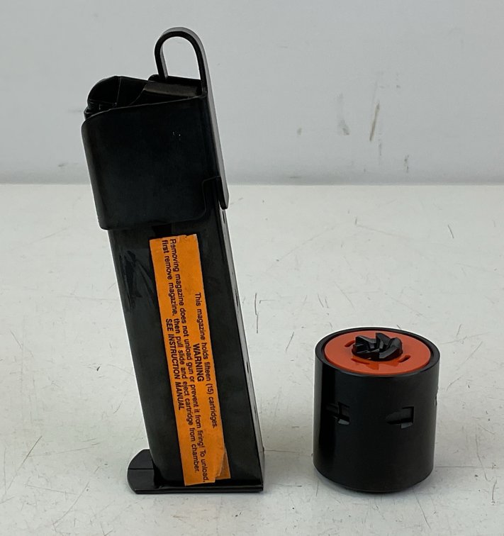 Pistol Magazine and Revolver Conversion Cylinder
