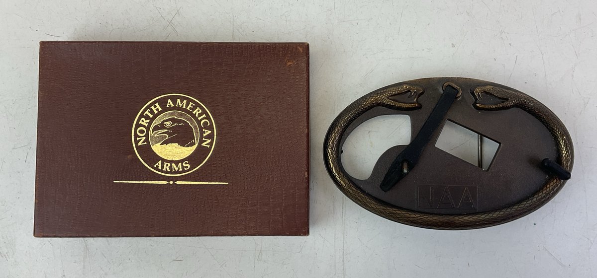 Hard To Find North American Arms Belt Buckle Holster