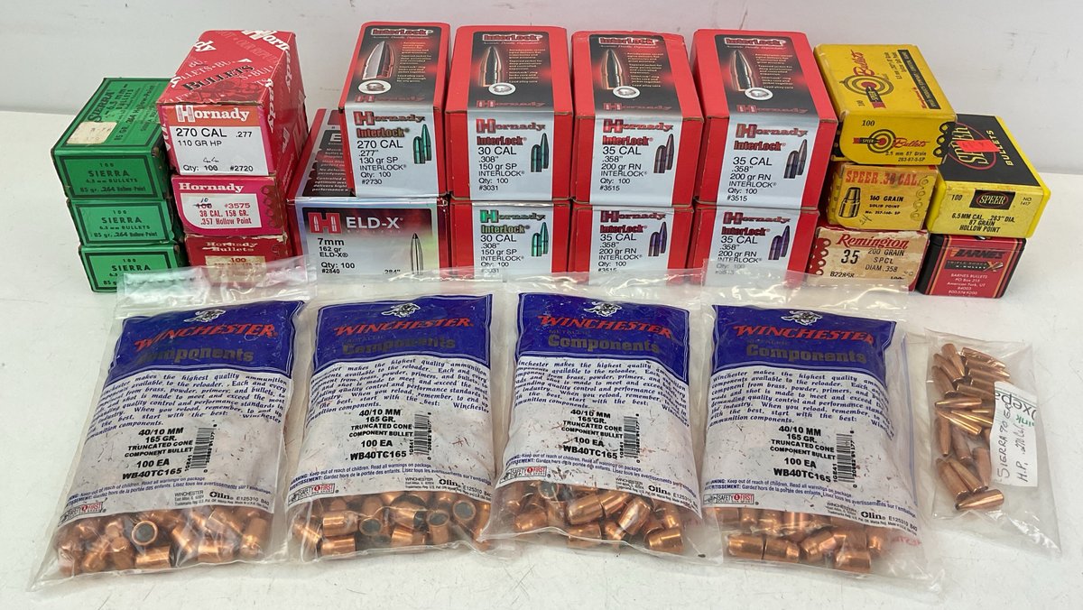 Large lot Of Bullets