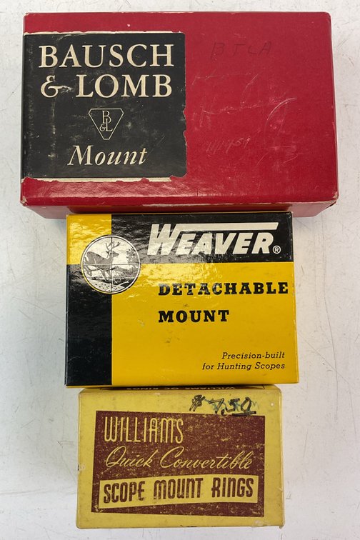Rifle Sights and Scope Mountings