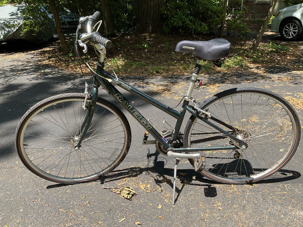 Raleigh C40 Step-Through Mountain Bicycle