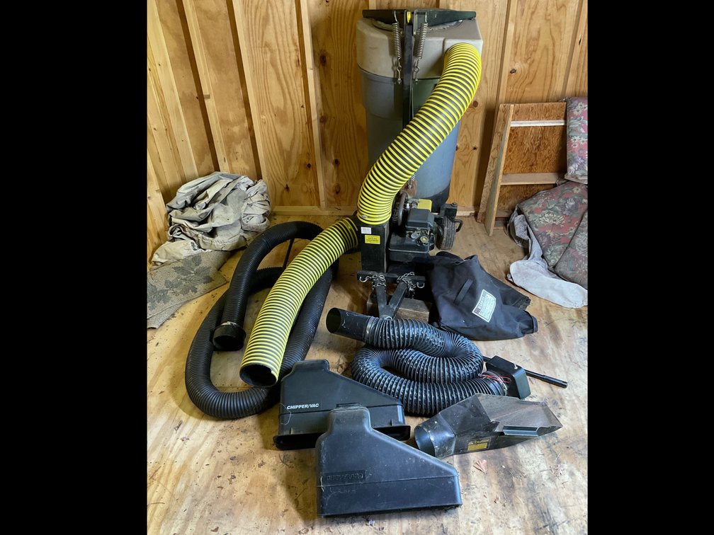 Trac Vac Model 450 Tow-Behind Lawn Vacuum