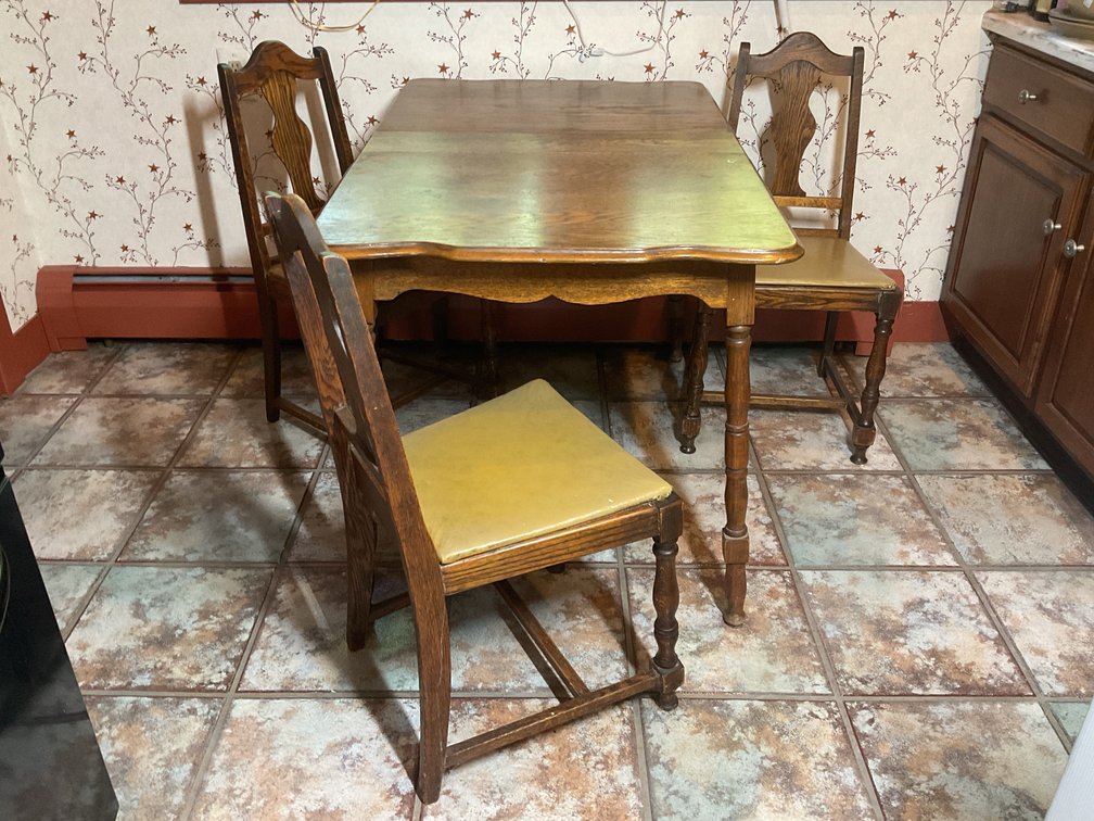 Vintage Table and Chairs
