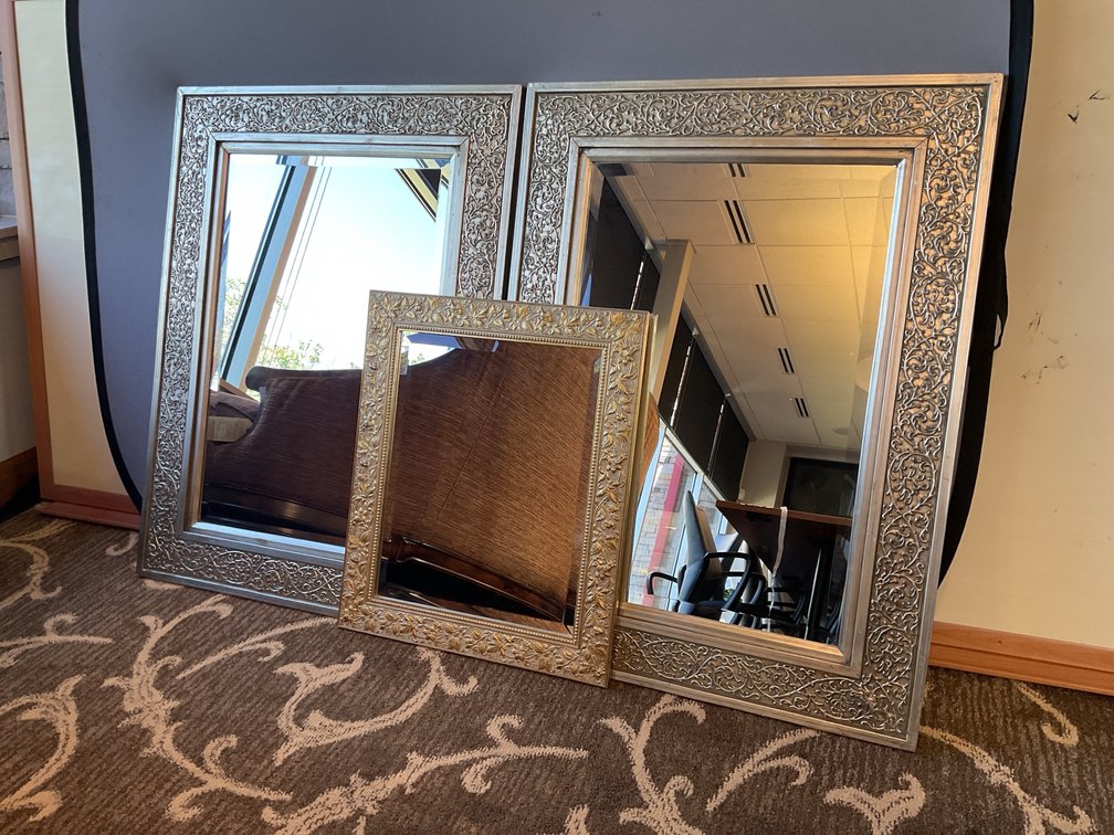 Ornate Framed Wall Mirrors