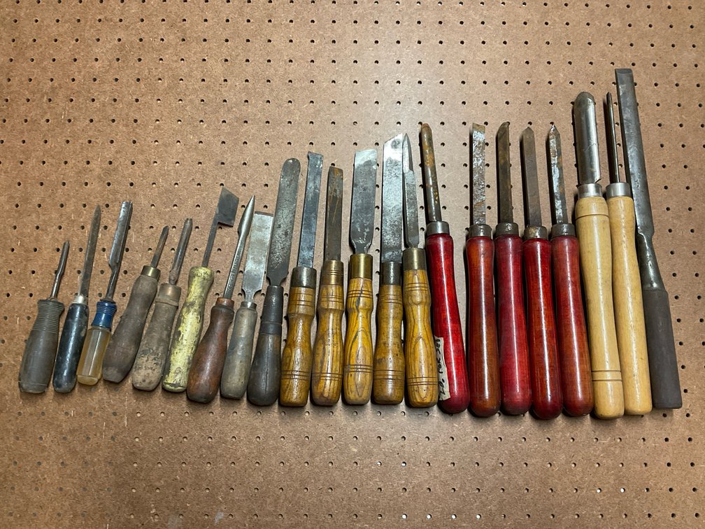 Woodworking Chisels and Lathe Gouges