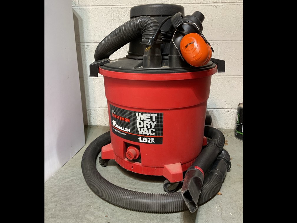 Craftsman Wet/Dry Vacuum and Stihl Earmuffs