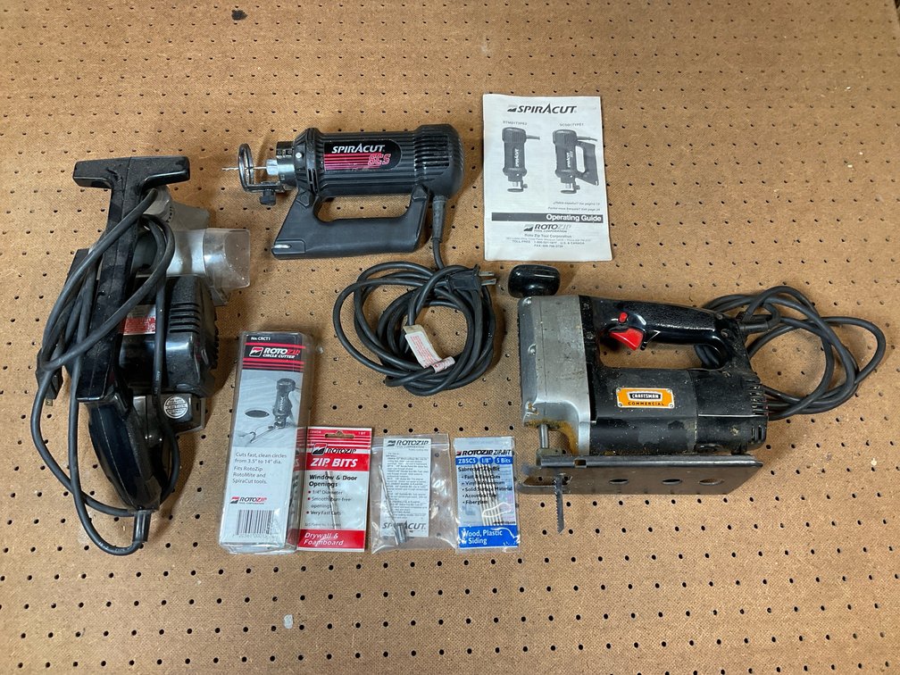 Craftsman and RotoZip Power Tools