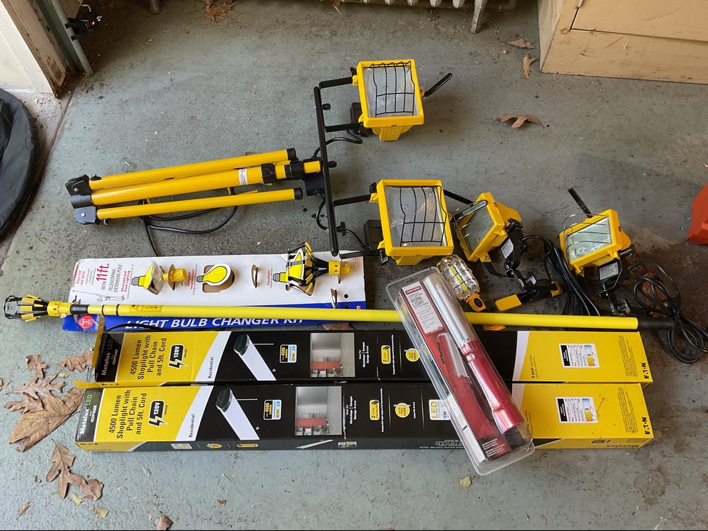 Assorted Work Lights