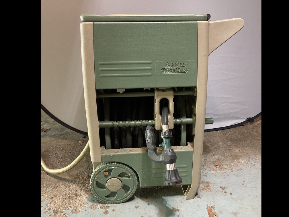 AMES ReelEasy Hose Reel Cart and Accessories