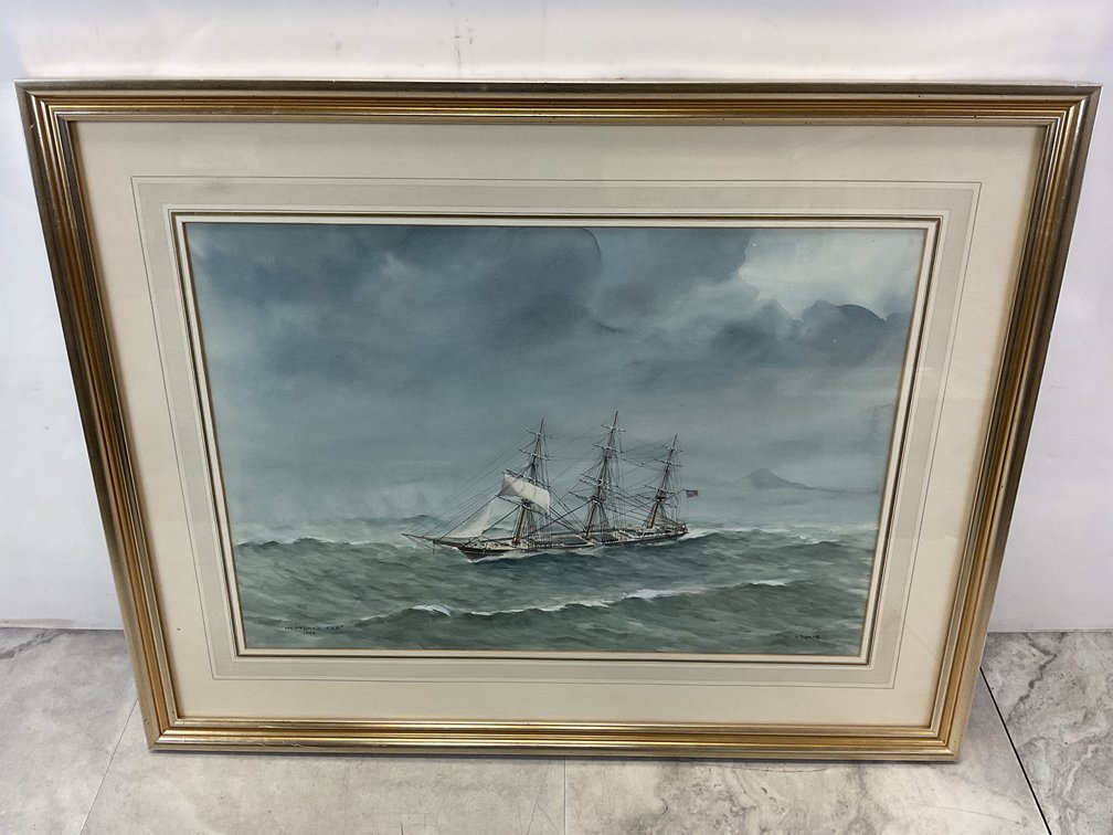 E. Turnell Nautical Print