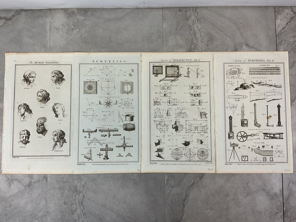 Surveying Engraving Prints