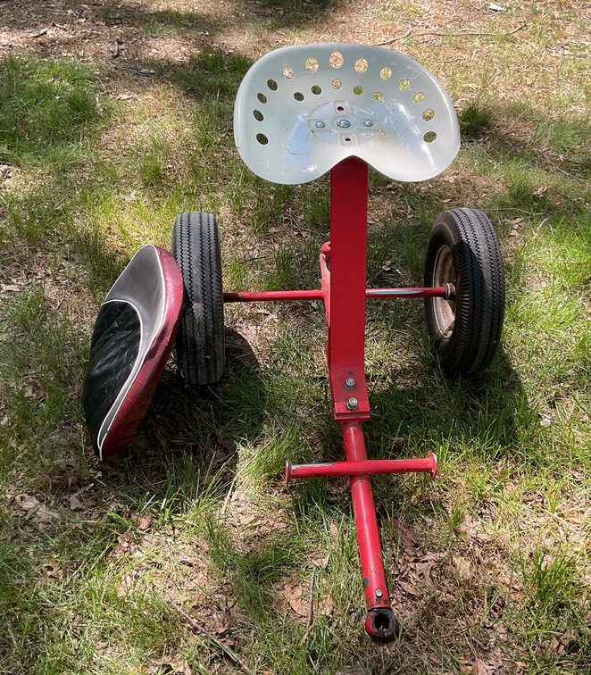 Gravely Tractor Riding Sulky Attachment