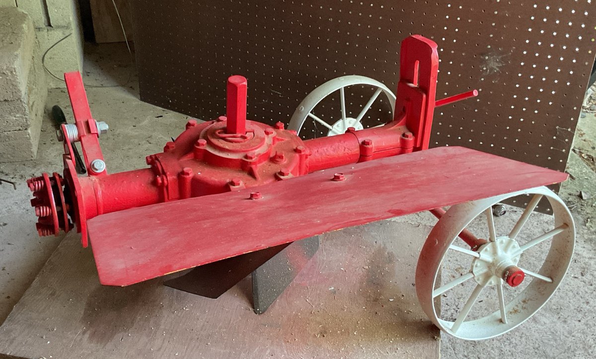 Vintage Rotary Plow Attachment