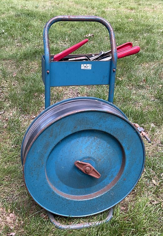 Interpower Strapping Cart
