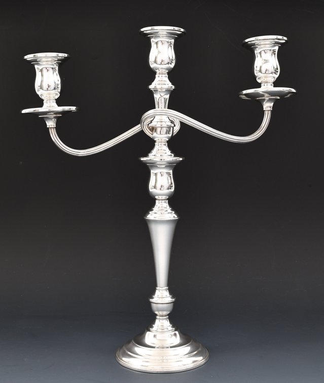 Image for International Sterling Silver Candelabra