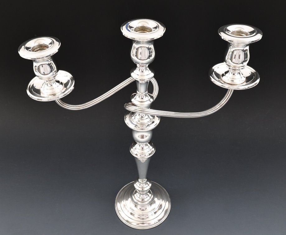 Image for International Sterling Silver Candelabra