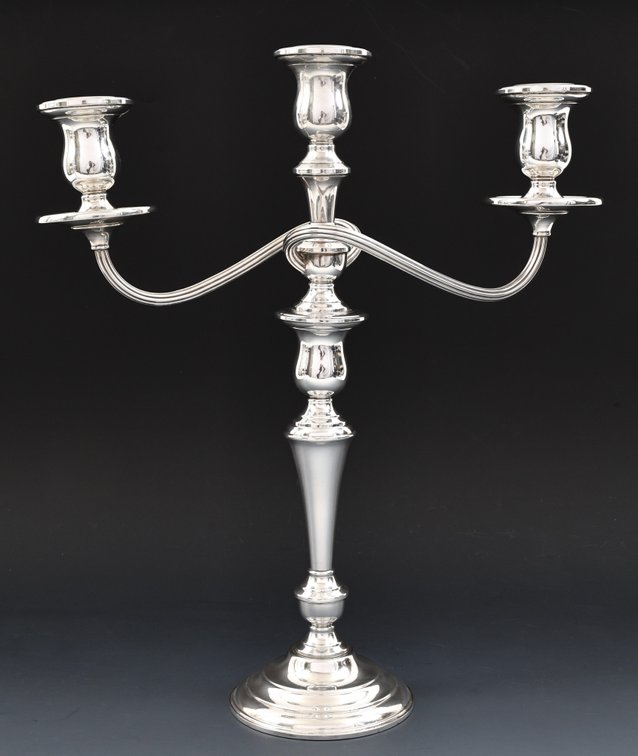 Image for International Sterling Silver Candelabra