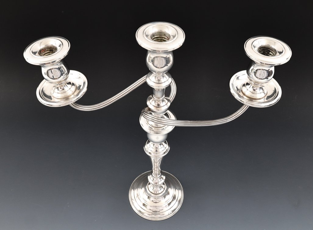 Image for International Sterling Silver Candelabra