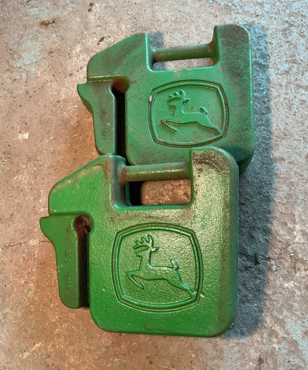 John Deere Tractor Rear Weights