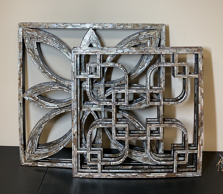 Mother-of-Pearl Inlay Decorative Wall Panels