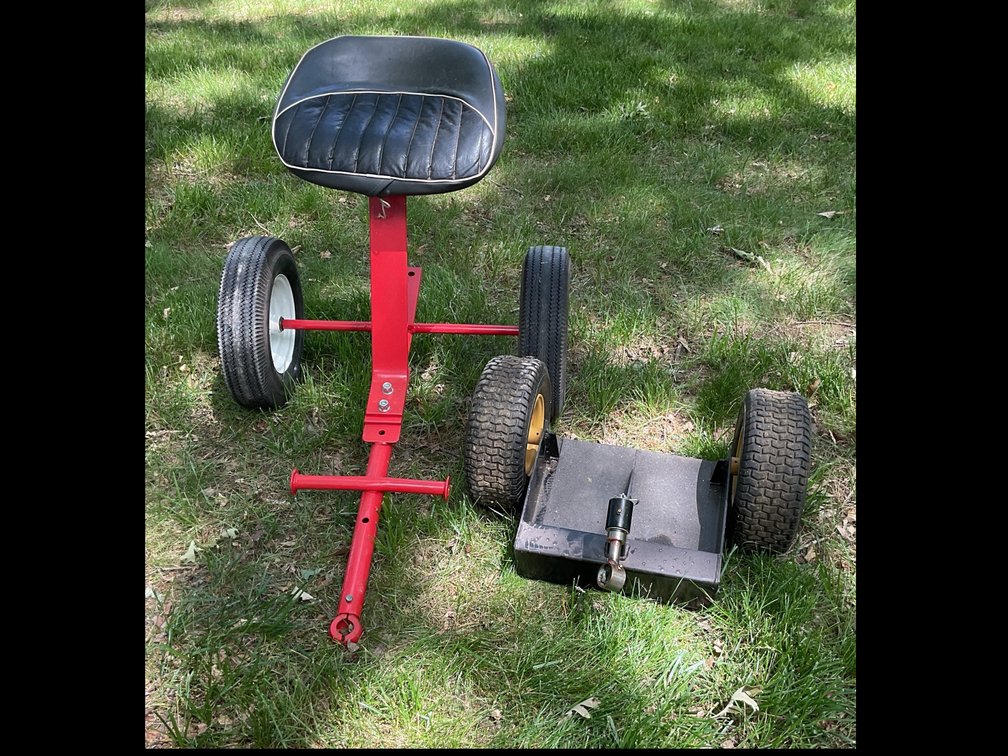 Towable Mower Sulky Carts