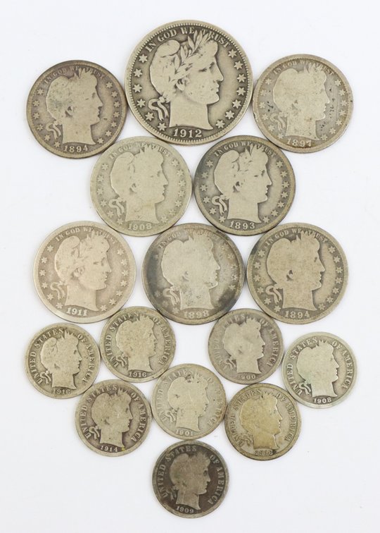 BARBER COINS