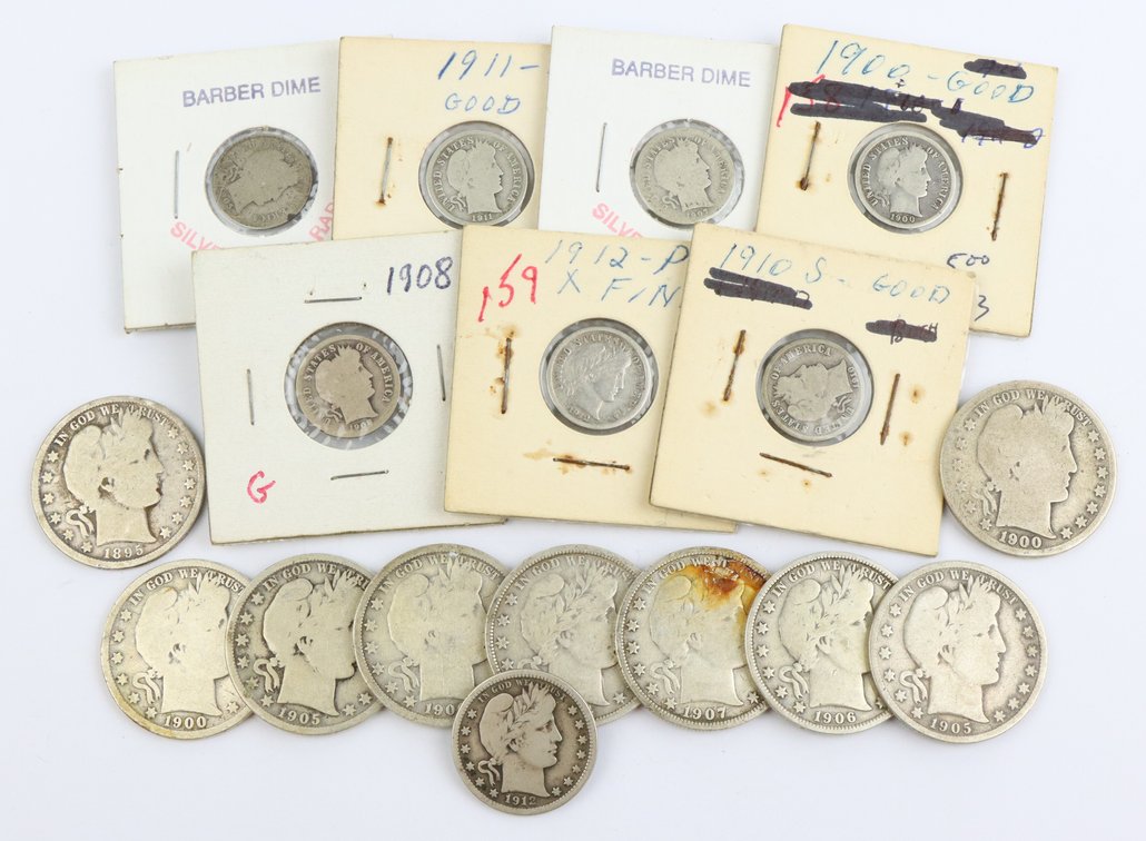 BARBER COINS