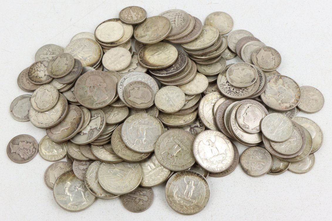 90% U. S. SILVER COINS