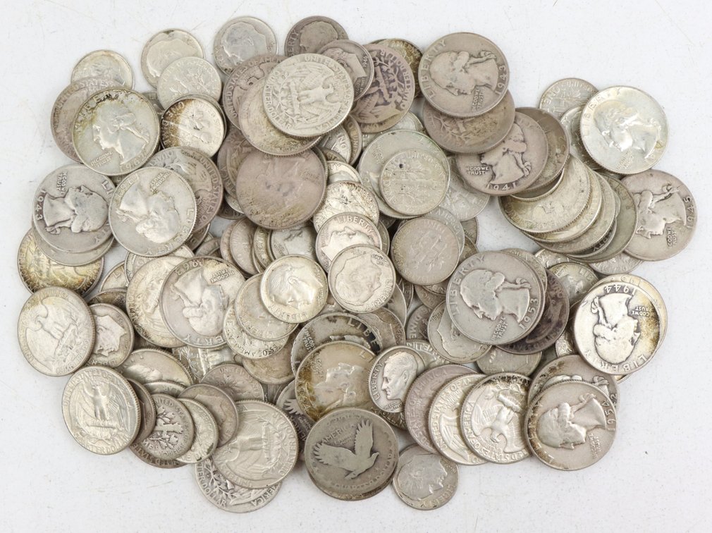 90% U. S. SILVER COINS