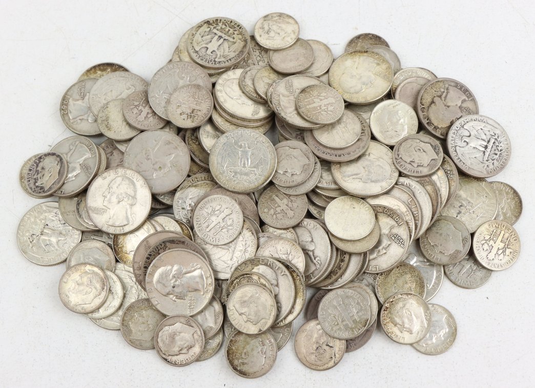 90% U. S. SILVER COINS