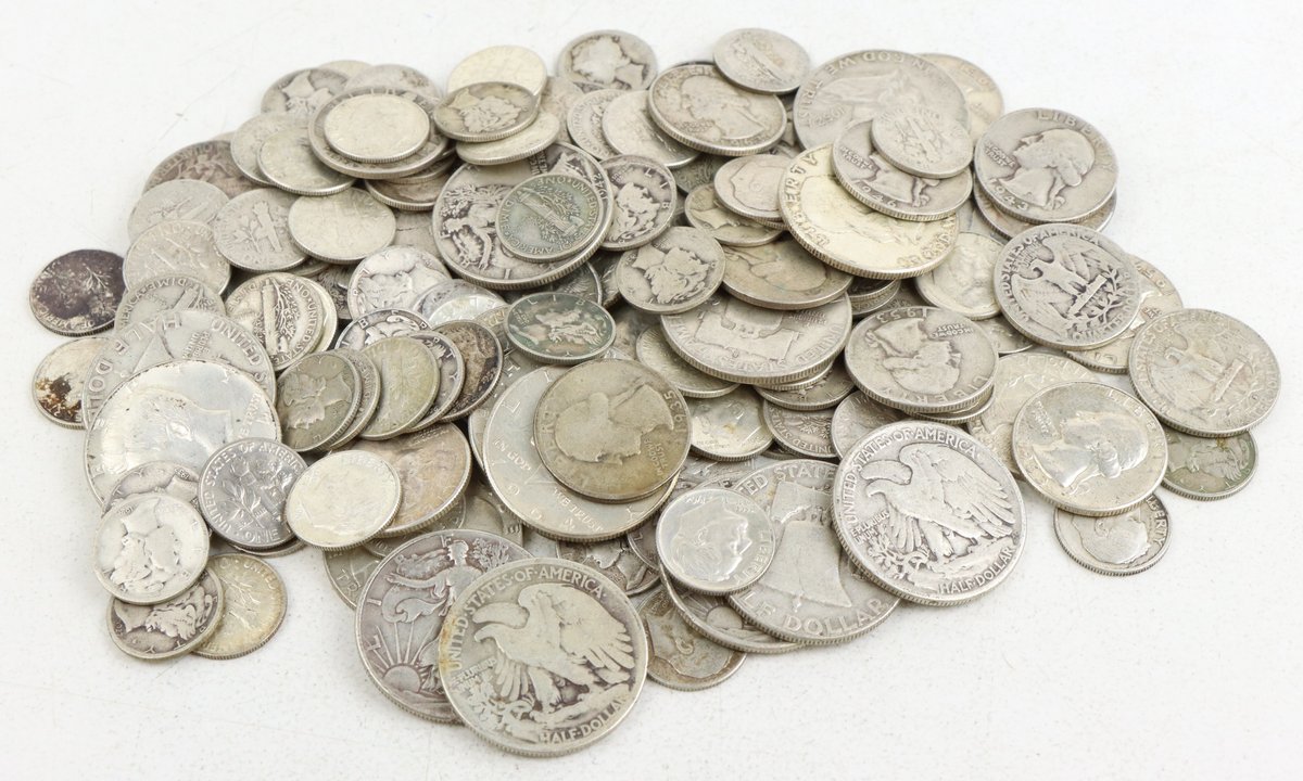 90% U. S. SILVER COINS