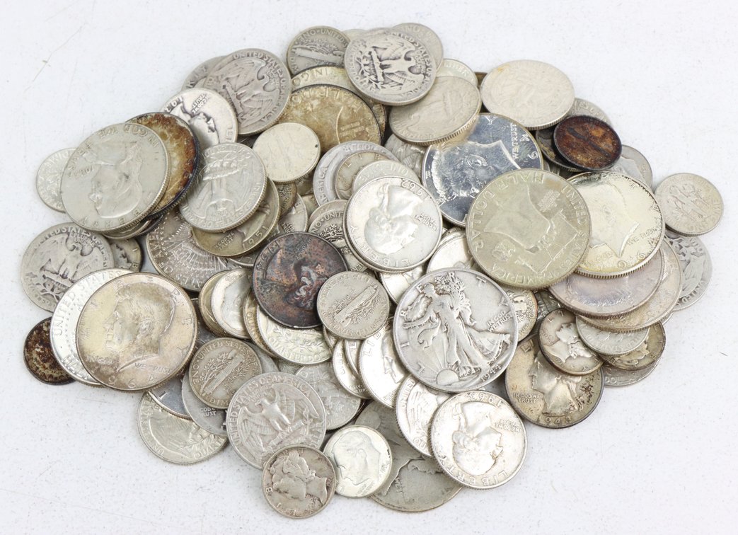 90% U. S. SILVER COINS