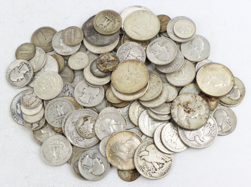 90% U. S. SILVER COINS